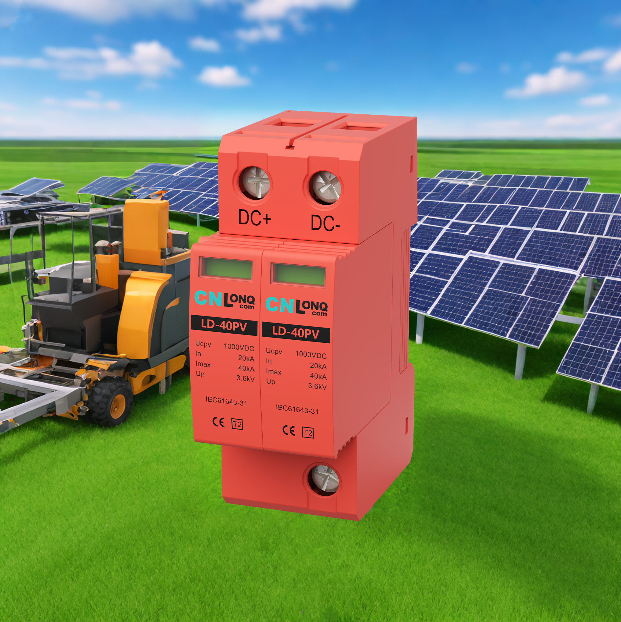 الدور الحاسم للأجهزة الواقية للارتفاع (SPDS) في صناديق Combiner PV: دليل الاختيار وأفضل الممارسات
