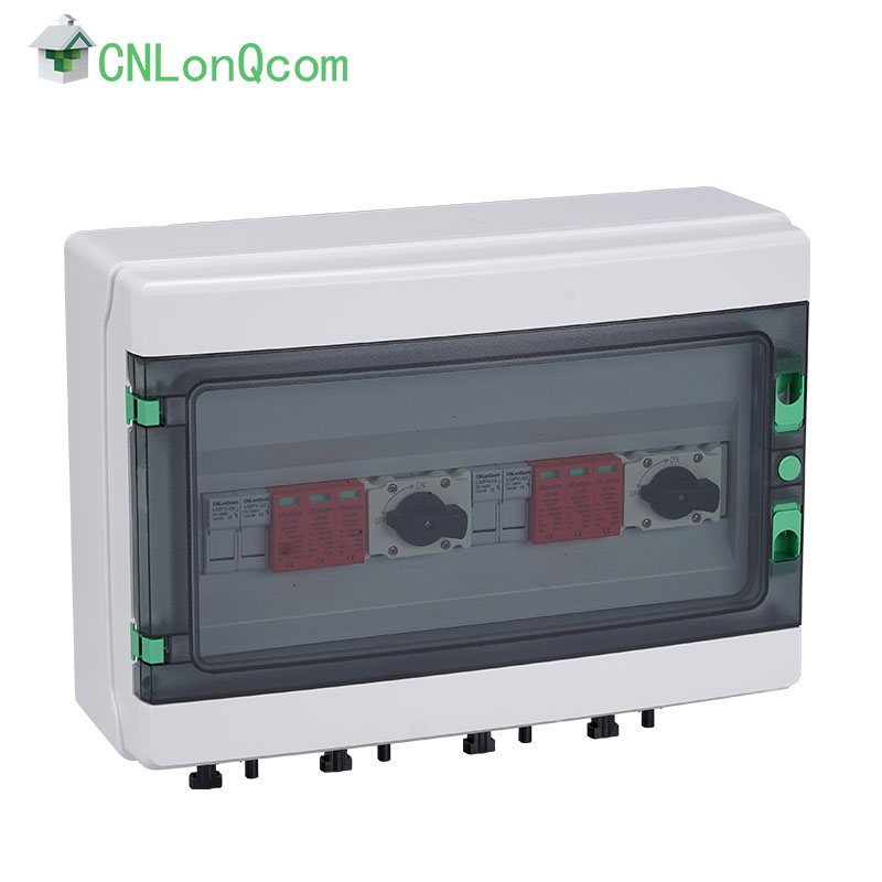 صندوق تجميع بلاستيكي DC1000V 2 داخل و2 خارج